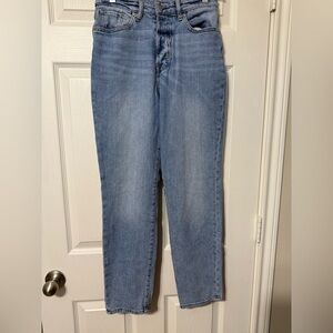 H&M Denim Jeans Straight Leg Size 6 🩷